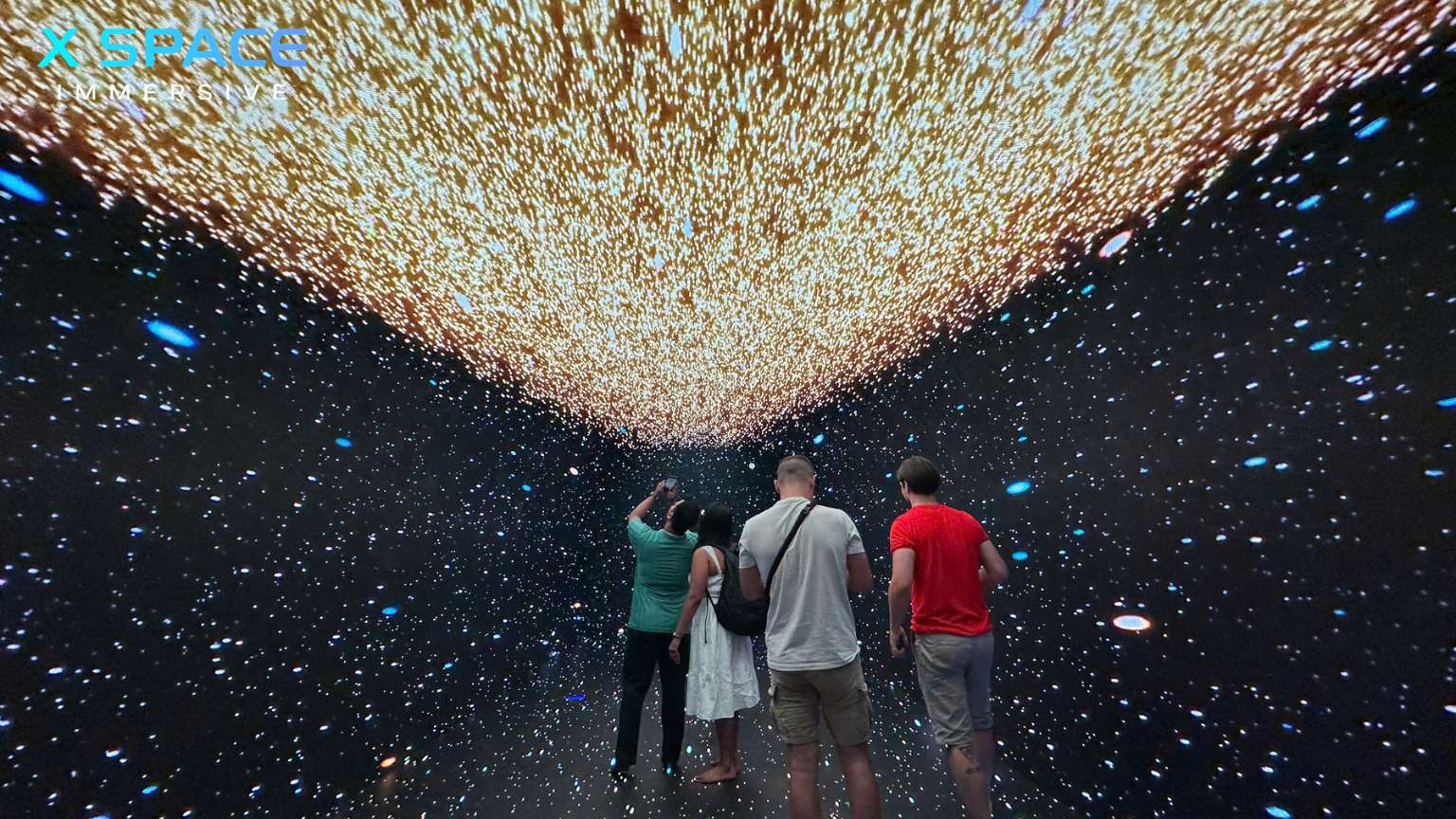 Experience X Space Immersive in Hanoi on a rainy day