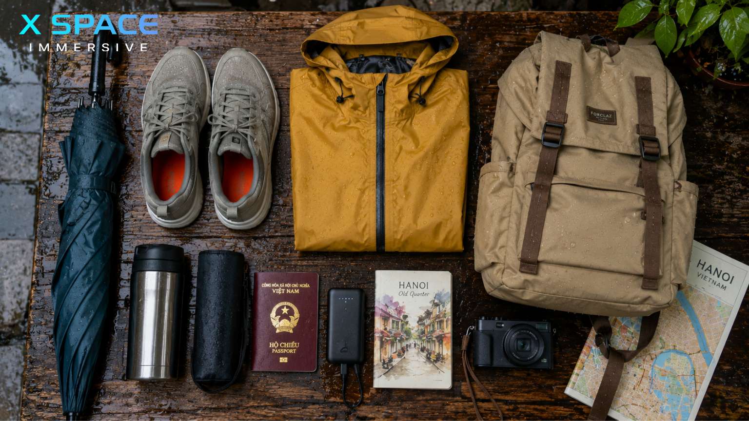 What to pack for Hanoi rainy season travel