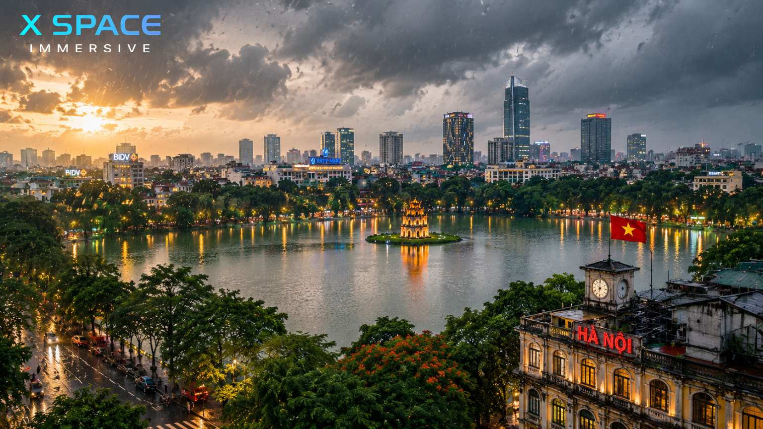 Hanoi rainy season weather from May to September